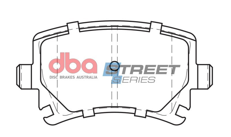 DBA 06-09 Audi A3 FWD Street Series Rear Brake Pads - DB1865SS