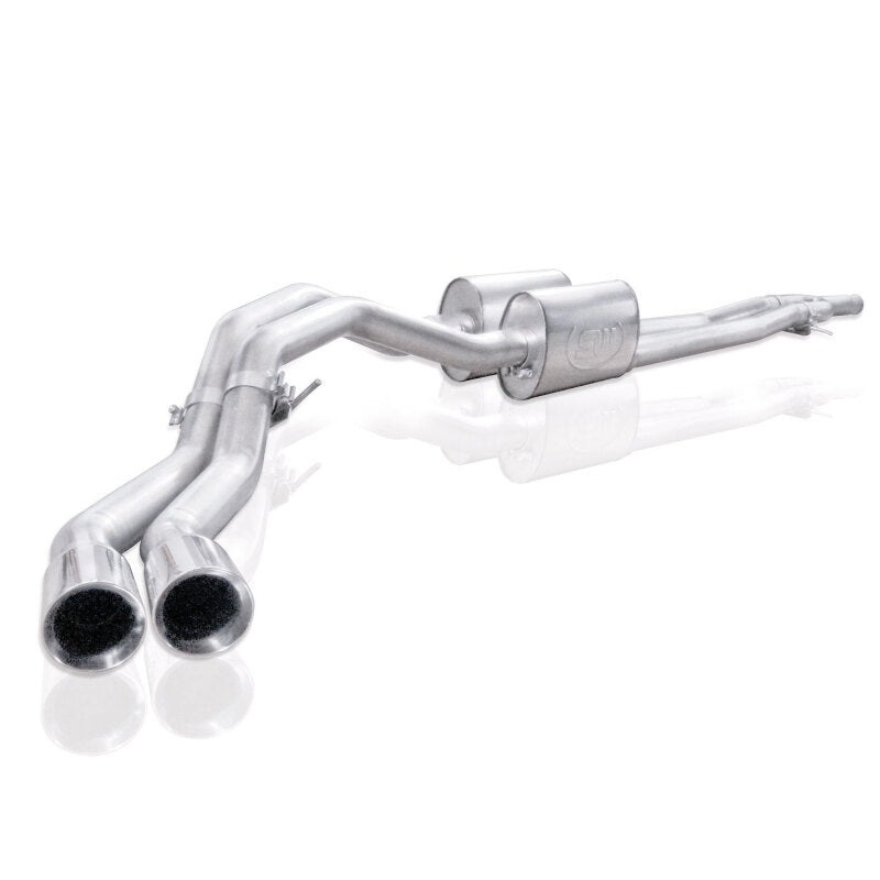 Stainless Works Chevy Silverado/GMC Sierra 2007-16 5.3L/6.2L Exhaust Y-Pipe Passenger Rear Tire Exit - CT14CBY