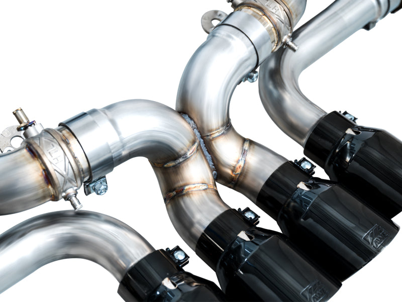 AWE Tuning 2023 C8 Corvette Z06 SwitchPath Cat-Back Exhaust - Diamond Black Tips - 3025-43906