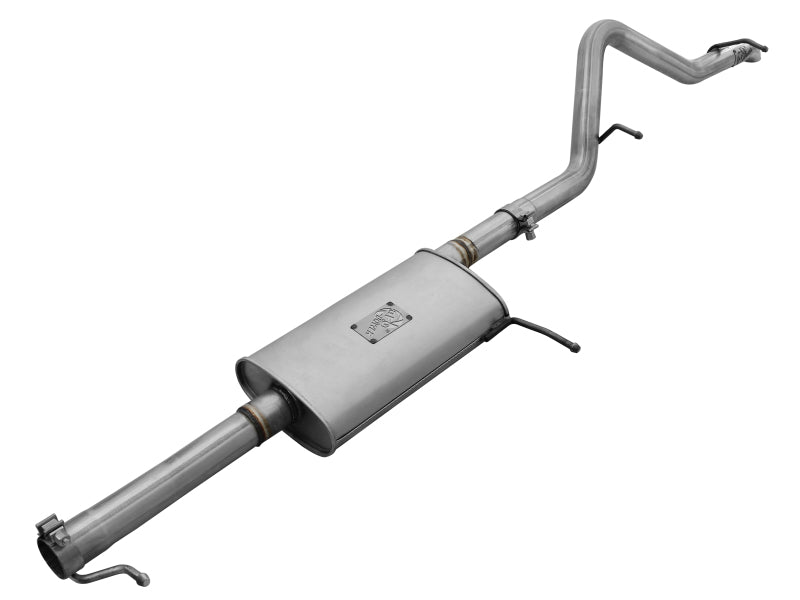 aFe Scorpion Exhaust System, Cat Back Aluminized Hi-Tuck 07-14 Jeep Wrangler JK Unlimited V6 3.6/3.8 - 49-08040