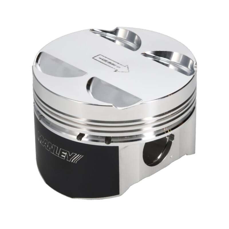Manley 03-06 Evo 8/9 4G63T/4G63 85.5mm +.5mm Over Bore 10.0/10.5:1 Flat Top Pistons w/ Rings - 606205C-4