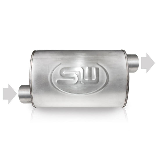 Stainless Works 3in ID OFFSET INLET/ 3in OD OFFSET OUTLET (ON OPPOSITE SIDEs) 5inX9in - TM5C3O3OPS