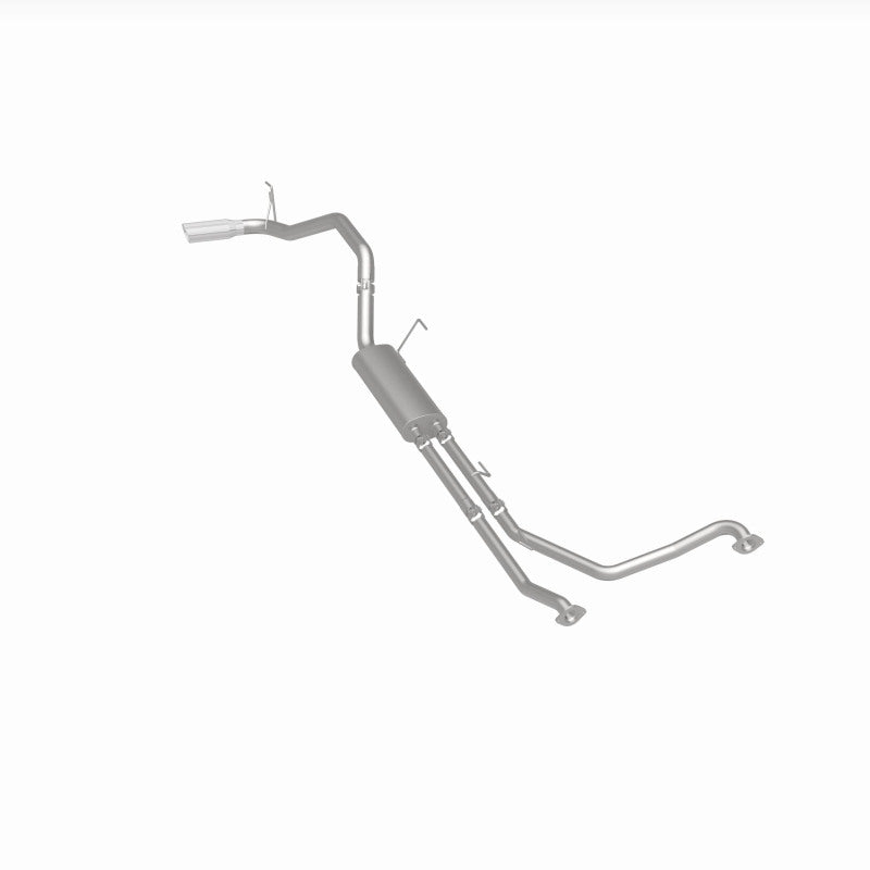 MagnaFlow CatBack 07-15 Nissan Titan V8 LGAS/LFLEX Single MF Polished Stainless Exhaust - 19421