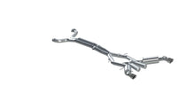 Load image into Gallery viewer, MBRP 16-19 Chevrolet Camaro SS 6 Speed 3in Dual Cat Back w/ 4.5in OD Tips - 409 (Non NPP Models) - S7035409