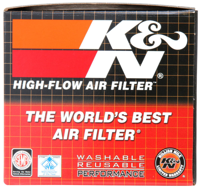 K&N Filter Universal Clamp-On Filter 2in Flange / 2-23/32in Base / 3in x 2in Top / 2-3/4in Height - RC-1820