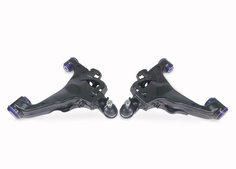 SuperPro 08-21 Toyota Land Cruiser Front Lower Control Arm Set - TRC486
