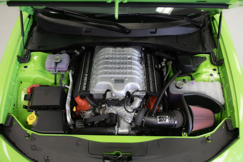 K&N 2017 Dodge Challenger Hellcat SC V8-6.2L F/l Typhoon Air Intake - 69-2553TTK