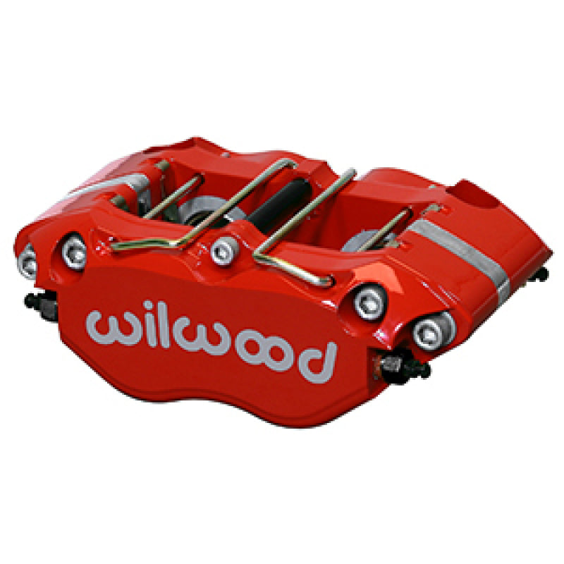 Wilwood Caliper - Narrow Dynapro 4.75in Mount 1.12/1.12in Pistons .81in Disc - Red - 120-14091-RD