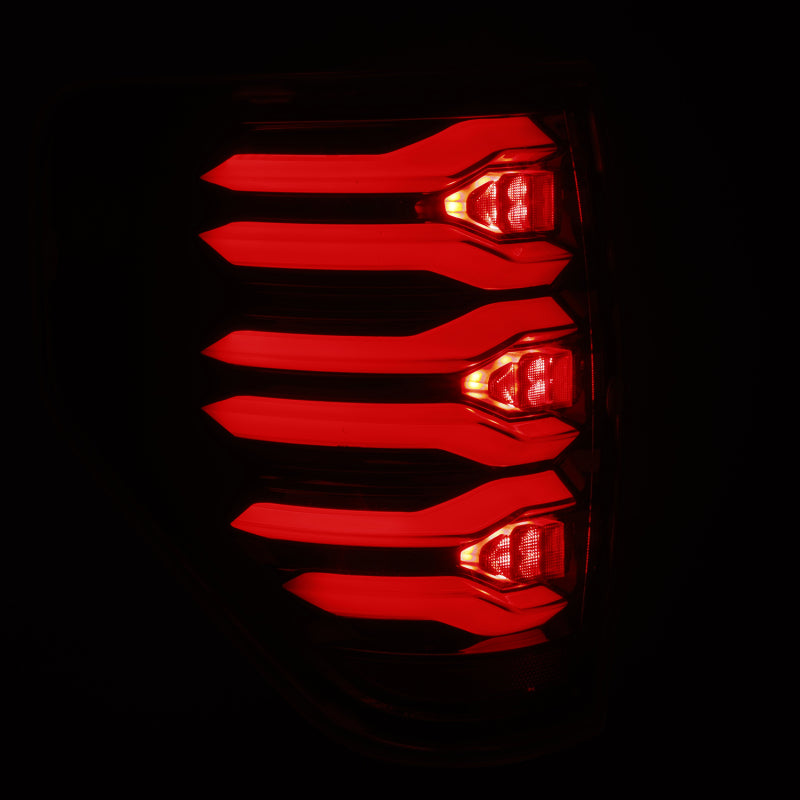 AlphaRex 09-14 Ford F150 LUXX LED Taillights - AlphaBlack Housing - 653080
