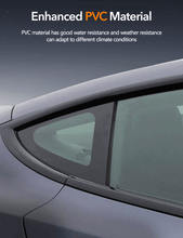Load image into Gallery viewer, Chrome Delete Kit for Model 3 (2017-2023) | Matte Black Window Trim | PVC