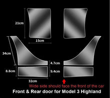 Load image into Gallery viewer, Clear Paint Protective Film kits for Tesla Model 3 / Model Y