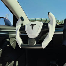 Load image into Gallery viewer, Custom Carbon Fiber Steering Wheel for Tesla Model 3 / Y【F1 Style】