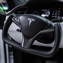Load image into Gallery viewer, TESERY Custom Yoke Steering Wheel Replacement for Tesla Model X / S 2012-2020