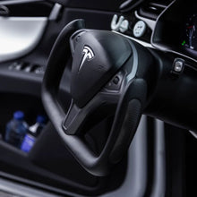 Load image into Gallery viewer, TESERY Custom Yoke Steering Wheel Replacement for Tesla Model X / S 2012-2020