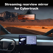 Load image into Gallery viewer, Cybertruck 11.26" Streaming Rearview Mirror | 2K Dual Dashcam &amp; 105° Expanded Vision