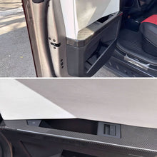 Load image into Gallery viewer, Cybertruck Lower Door Panel Armrest Overlays | Real Molded Carbon Fiber (4-Piece Set)