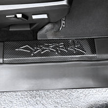 Load image into Gallery viewer, Cybertruck Performance Look Dry Carbon Fiber Front Door Sill Trim (1 Pair)