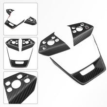 Load image into Gallery viewer, Cybertruck Steering Wheel Voice Control Trim | Glossy/Matte Real Carbon Fiber
