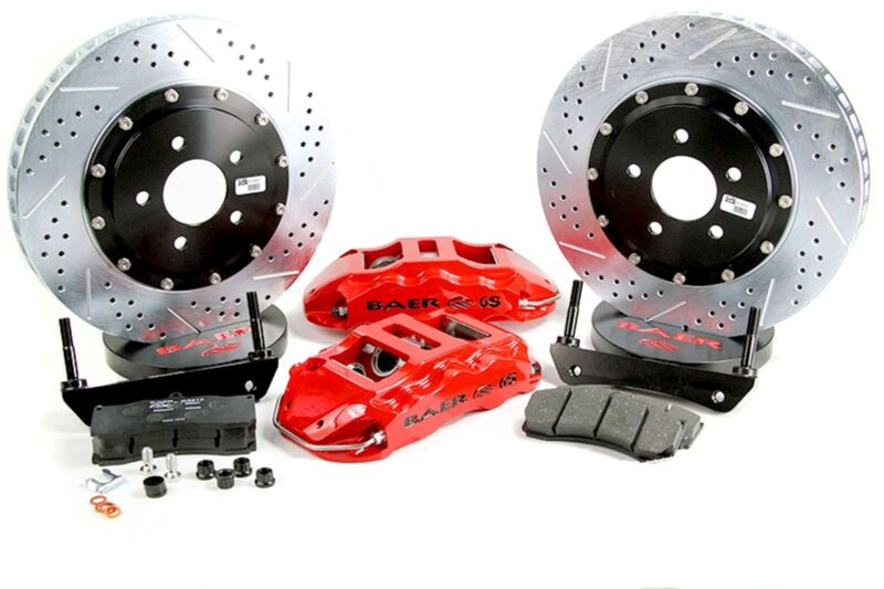 Baer Brakes 11-18 Ram 1500 15in Extreme+ Front SDZ Brake Kit - Hugger Orange - 4141022HO
