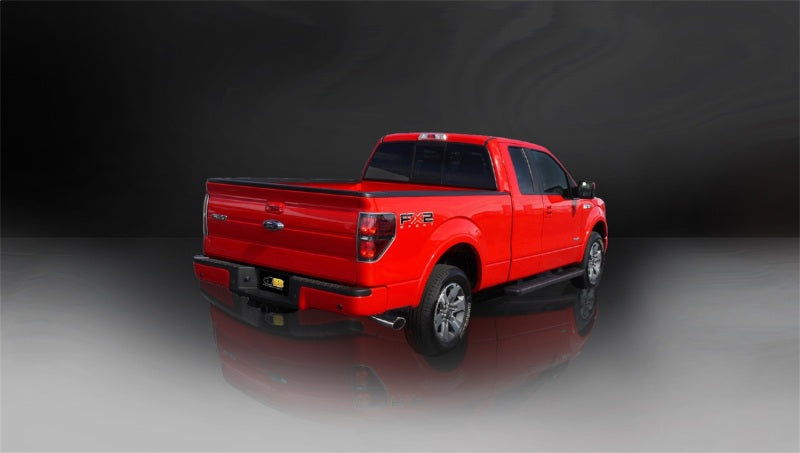 Corsa 2011-2014 Ford F-150 5.0L V8 Polished Sport Cat-Back Exhaust - 24393