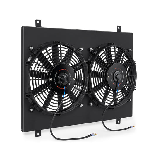 Mishimoto 79-93 Ford Mustang Aluminum Fan Shroud Black - MMFS-MUS-79BK