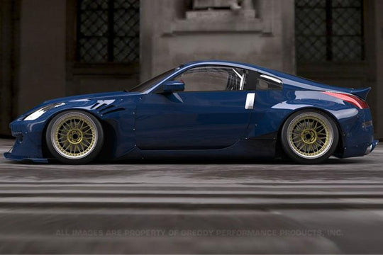 GReddy Nissan 350z (Z33) Pandem Wide Body Front Bumper - 17020351
