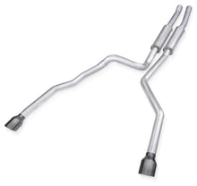 Load image into Gallery viewer, Stainless Works 2021 Ram TRX 6.2L Legend Catback w/ Black Chrome Tips - RAM21CBLBC