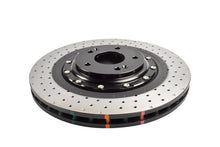Load image into Gallery viewer, DBA 22-23 Hyundai Kona N Front 5000 Series 2-Piece Drilled Rotor w/Black Hat - DBA53148BLKXD