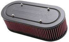 Load image into Gallery viewer, K&amp;N Custom Oval Racing Assembly Red 11.96in Inside Length / 5.22in Inside Width / 3.25in Filter H - 56-1770-2