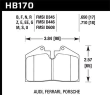 Load image into Gallery viewer, Hawk HP+ Street Brake Pads - HB170N.650