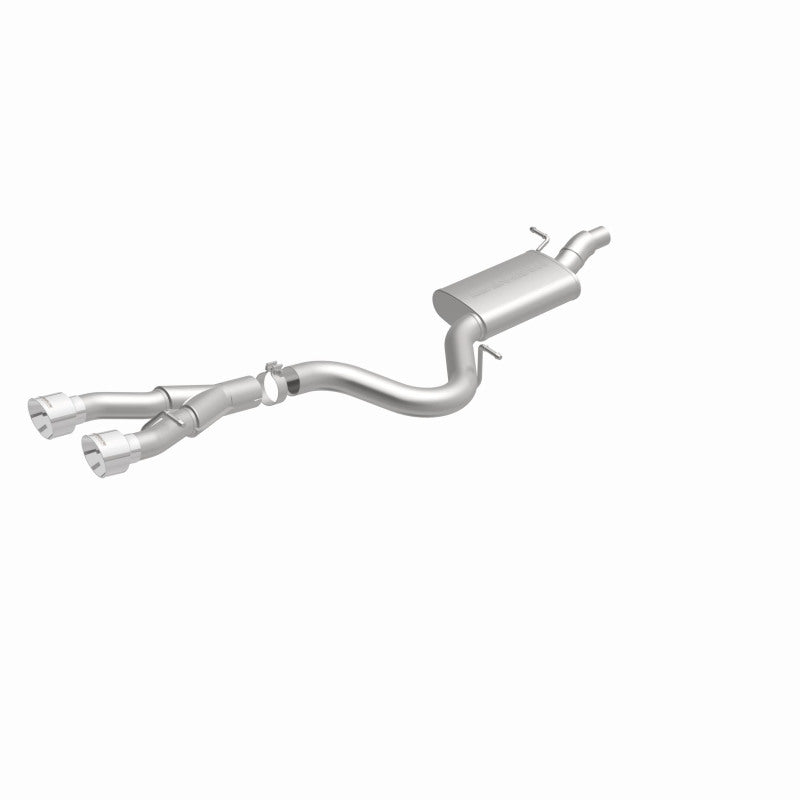 MagnaFlow 12-13 VW Golf L4 2.0L Turbocharged Dual Center Rear Exit Stainless Cat Back Perf Exhaust - 15156