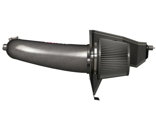 aFe POWER Magnum FORCE Carbon Fiber Stage 2 Track Series Pro Dry S CAIS - 11-18 Dodge Challenger V8 - 51-12162-C