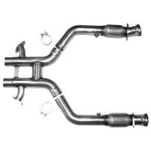 Load image into Gallery viewer, Kooks 12-13 Ford Mustang GT 5.0L 4V -302 Boss Edition 3in x 2 3/4in OEM Cat H Pipe SS - 11413510