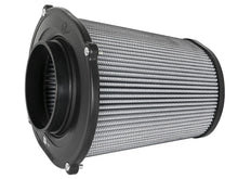 Load image into Gallery viewer, aFe Quantum Pro DRY S Air Filter Inverted Top - 5in Flange x 8in Height - Dry PDS - 21-91132