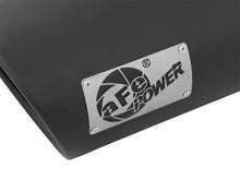 Load image into Gallery viewer, aFe POWER MACH Force-Xp 5in 304 Stainless Steel Exhaust Tip 5In x 7Out x15Lin Bolt-On Right-Blk - 49t50702-b15