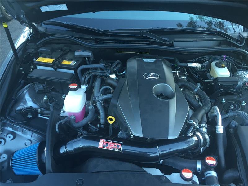 Injen 16-17 Lexus IS200T/RC200T 2.0L Black Short Ram Air Intake w/ MR Technology - SP2097BLK