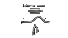 Corsa 2017-2022 Chevy Colorado 3.6L Extended Cab/ Long Bed Sport Cat-Back System Single Rear Exit - 14745