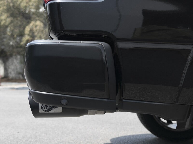 aFe MACH Force-XP 4-1/2in Steel OE Replacement Exhaust Tips - 2021+ Dodge Ram (5.7L V8) - Black - 49C42073-B