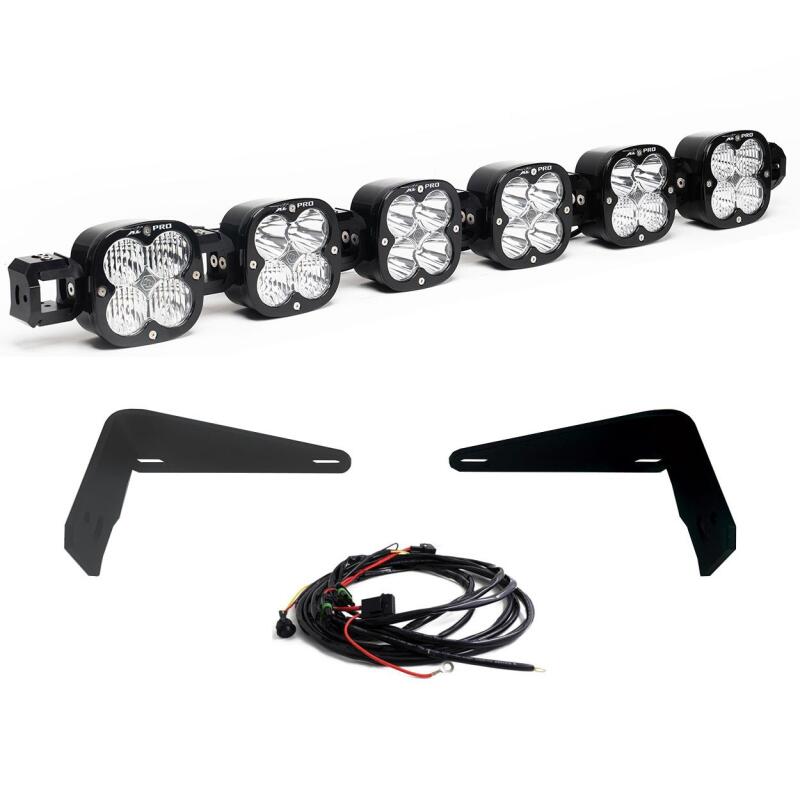 Baja Designs 2021+ Ford Bronco Steel Bumper 6 XL PRO Linkable Kit - 447775