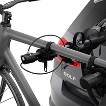 Load image into Gallery viewer, Thule Gateway Pro 2 Hanging-Style Trunk Bike Rack w/Anti-Sway Cages (Up to 2 Bikes) - Black - 900600