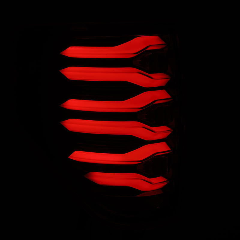 AlphaRex 09-14 Ford F150 LUXX LED Taillights - AlphaBlack Housing - 653080