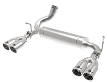 Load image into Gallery viewer, aFe Rebel Series 2.5in 409 SS Axle-Back Exhaust Polished 07-18 Jeep Wrangler (JK) V6-3.6L/3.8L - 49-48086-P