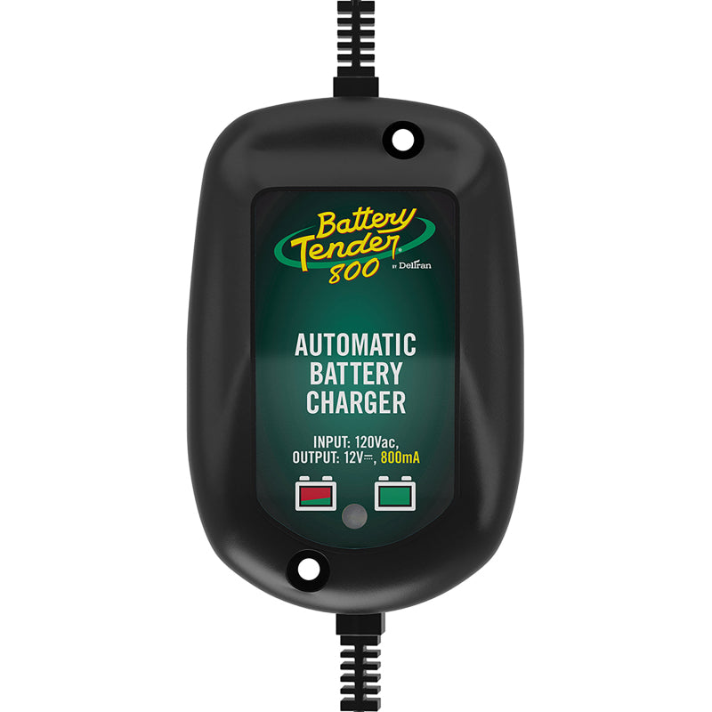 Battery Tender 12V 800mA Weatherproof Battery Charger - 022-0150-DL-WH