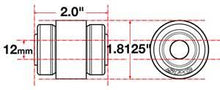 Load image into Gallery viewer, SPC Performance Flex Joint xAxis Jeep JK Front UCA 12mm X 2 X 1.8125 - 15615