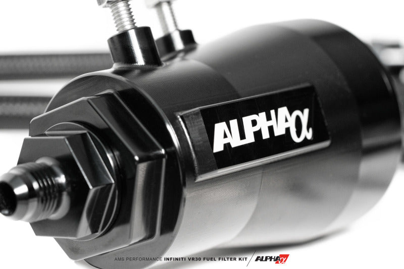 AMS Performance Infiniti Q50/Q60 Red Alpha Flex Fuel Filter Kit (For Use w/ AMS Flex Fuel Kit) - ALP.28.07.0008-1