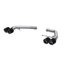 Load image into Gallery viewer, MBRP 14-17 Audi SQ5 3.0T Dual Rear Exit Axle Back w/ Quad Carbon Fiber Tips - T304 - S56033CF