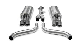 Corsa 1986-1991 Chevrolet Corvette C4 5.7L V8 L98 Polished Sport Cat-Back Exhaust - 14115