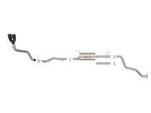 Load image into Gallery viewer, aFe 24-25 Toyota Tacoma L4-2.4L (t) Vulcan Series 2.5in to 3in Cat-Back w/ Black Tip - 49-36078-B
