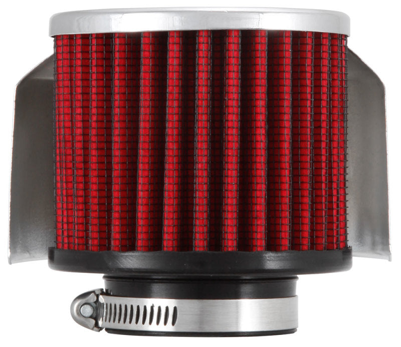 K&N 1.5in Flange ID x 3in OD x 2.5in Height Clamp On Crankcase Vent Filter - 62-1514