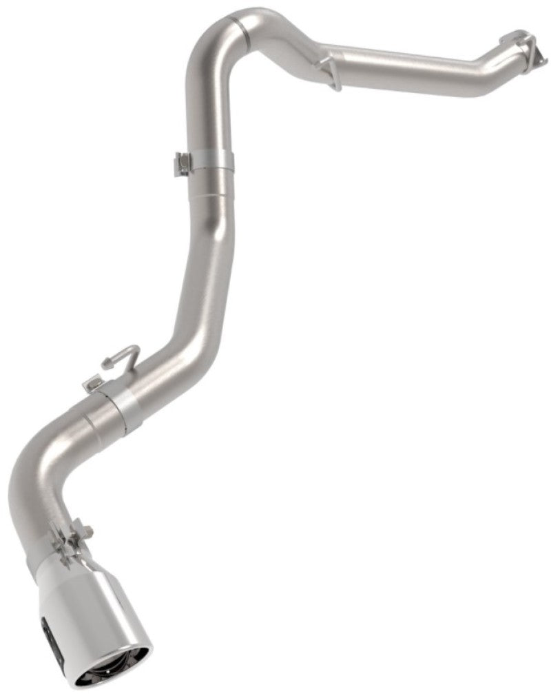 aFe 2021+ Jeep Gladiator V6-3.0L (td) Vulcan Series 3in 304 SS DPF-Back Exhaust System - Polishd Tip - 49-38093-P